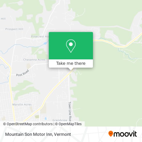 Mountain Son Motor Inn map