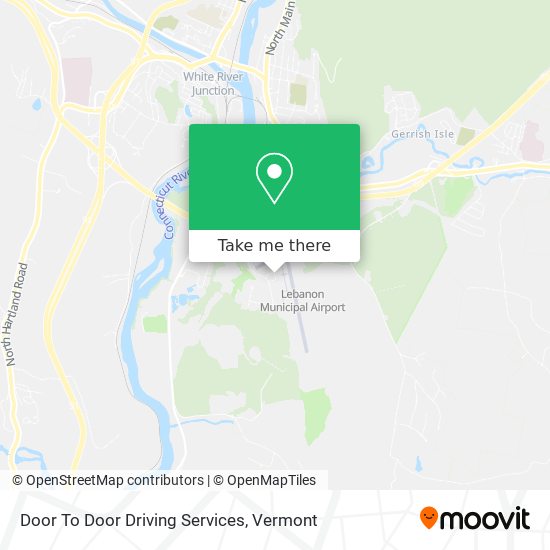 Door To Door Driving Services map