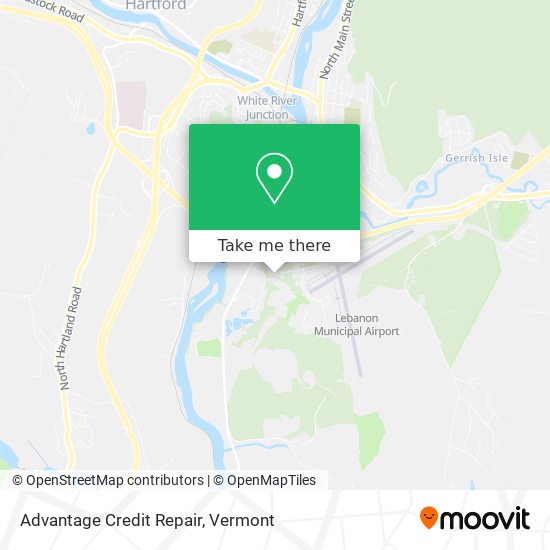 Advantage Credit Repair map