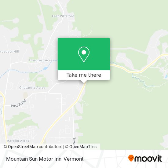 Mountain Sun Motor Inn map