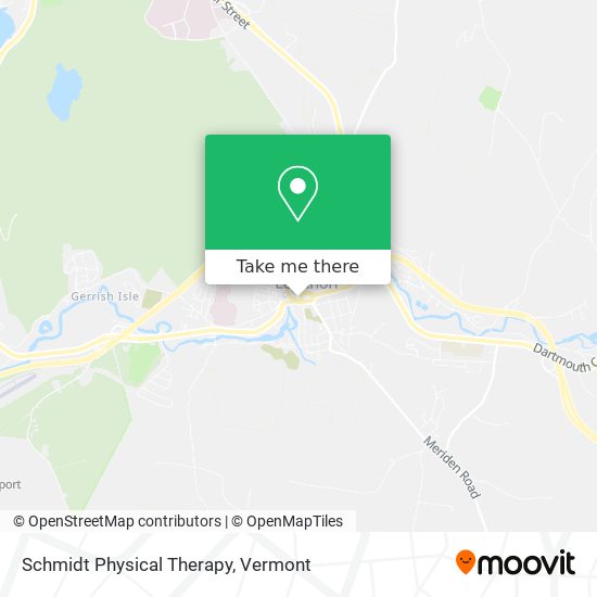 Schmidt Physical Therapy map