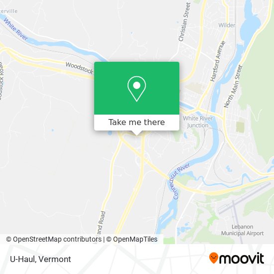 U-Haul map