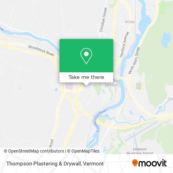 Thompson Plastering & Drywall map