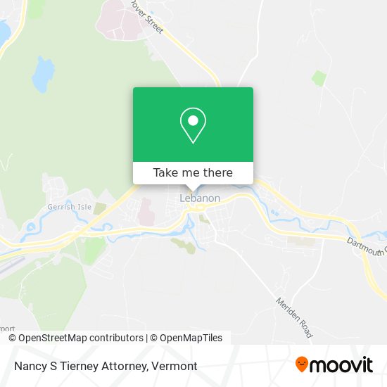 Mapa de Nancy S Tierney Attorney
