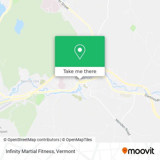 Infinity Martial Fitness map