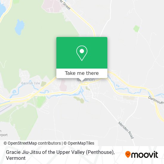 Gracie Jiu-Jitsu of the Upper Valley (Penthouse) map