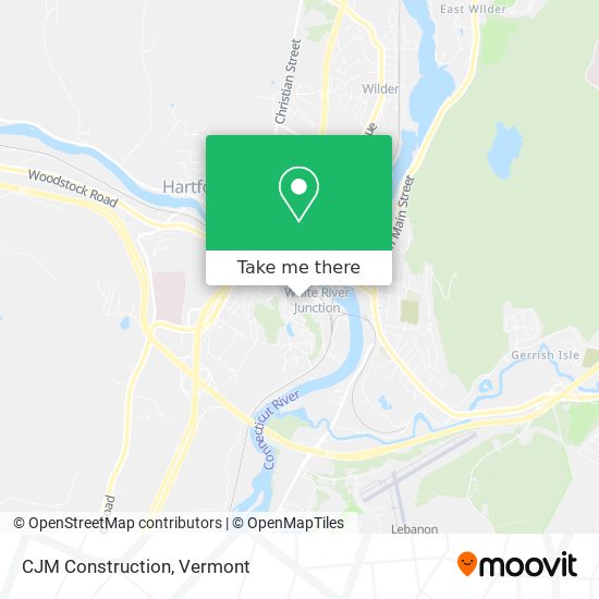 CJM Construction map