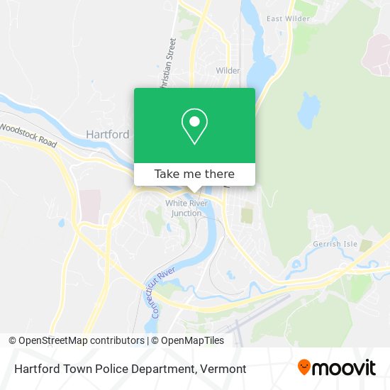 Mapa de Hartford Town Police Department