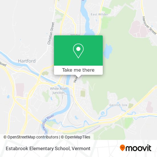 Estabrook Elementary School map