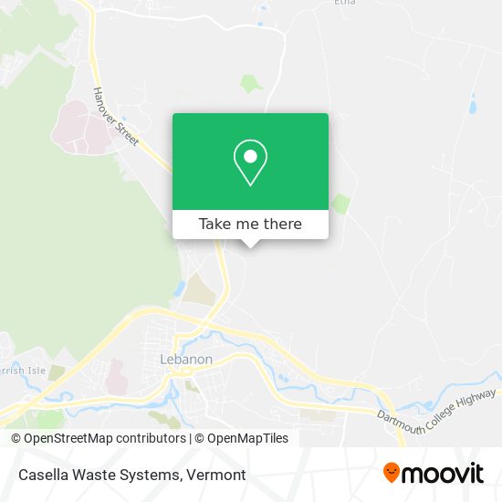 Casella Waste Systems map