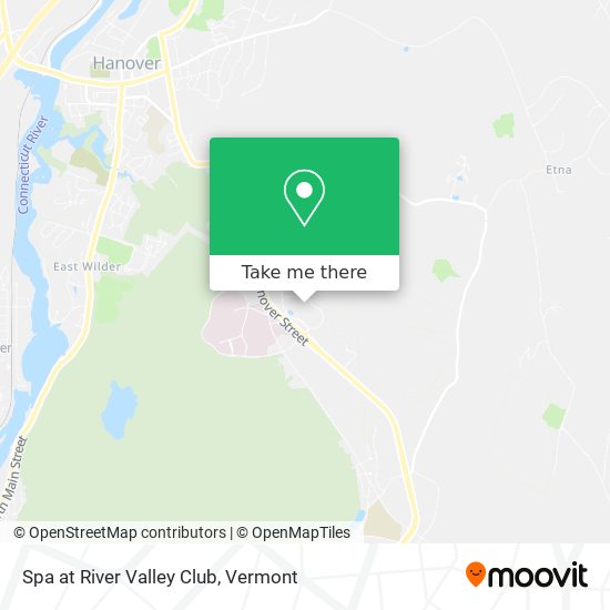 Spa at River Valley Club map