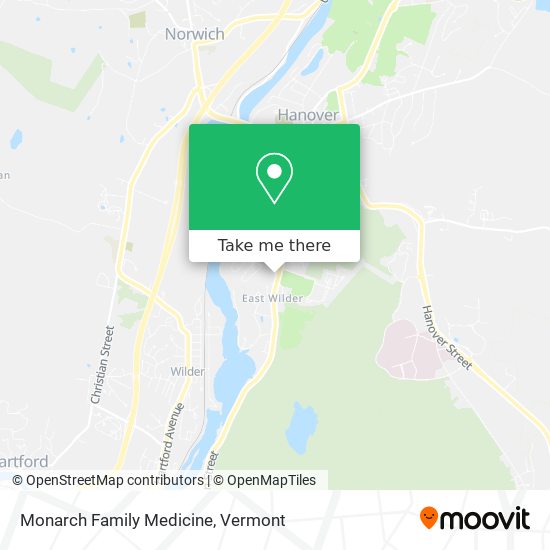 Monarch Family Medicine map
