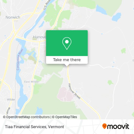 Tiaa Financial Services map