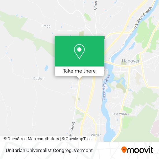 Unitarian Universalist Congreg map