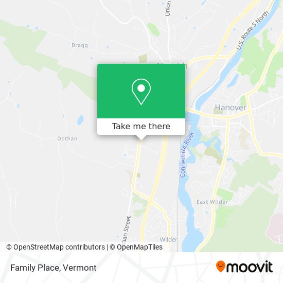 Family Place map
