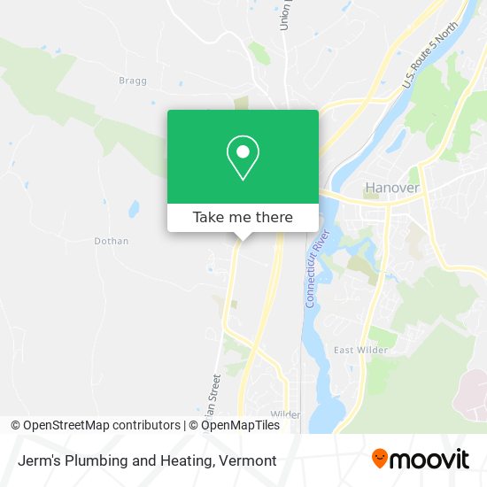Jerm's Plumbing and Heating map