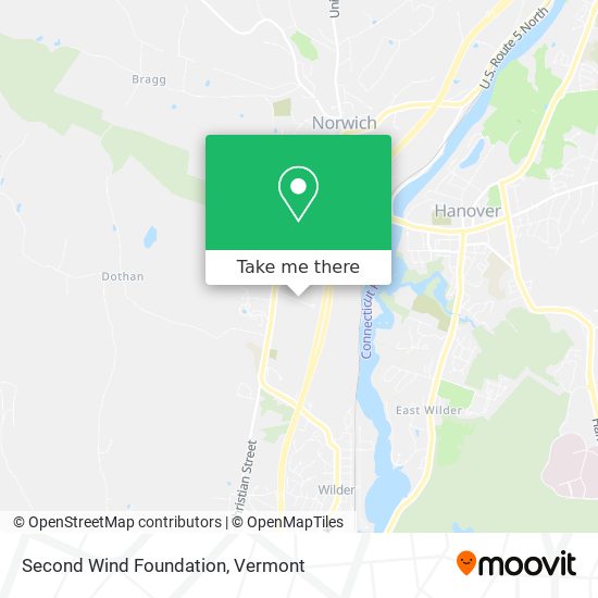 Second Wind Foundation map
