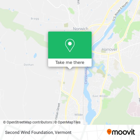 Mapa de Second Wind Foundation