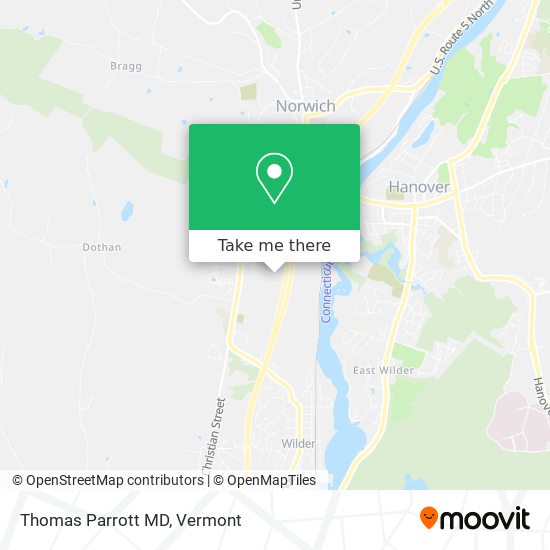 Thomas Parrott MD map