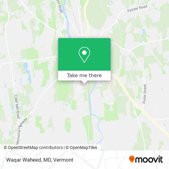 Mapa de Waqar Waheed, MD