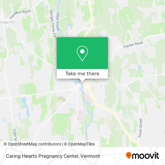 Mapa de Caring Hearts Pregnancy Center