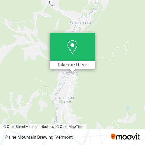 Paine Mountain Brewing map