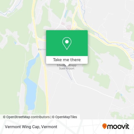 Mapa de Vermont Wing Cap