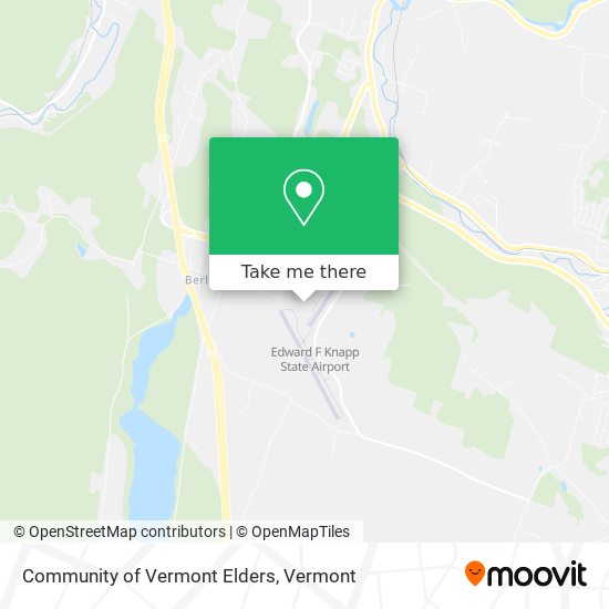 Community of Vermont Elders map