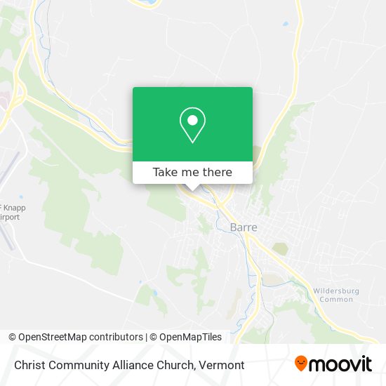 Christ Community Alliance Church map