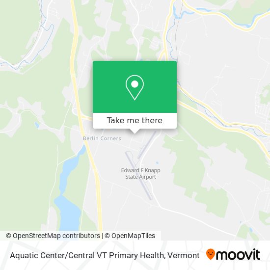 Aquatic Center / Central VT Primary Health map