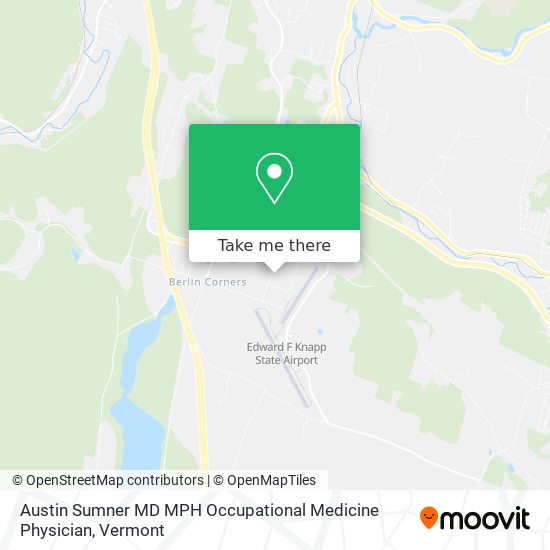 Austin Sumner MD MPH Occupational Medicine Physician map