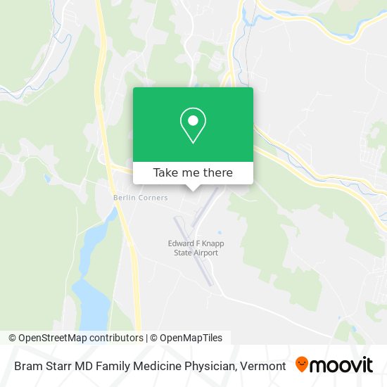 Mapa de Bram Starr MD Family Medicine Physician