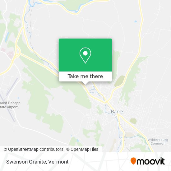 Mapa de Swenson Granite
