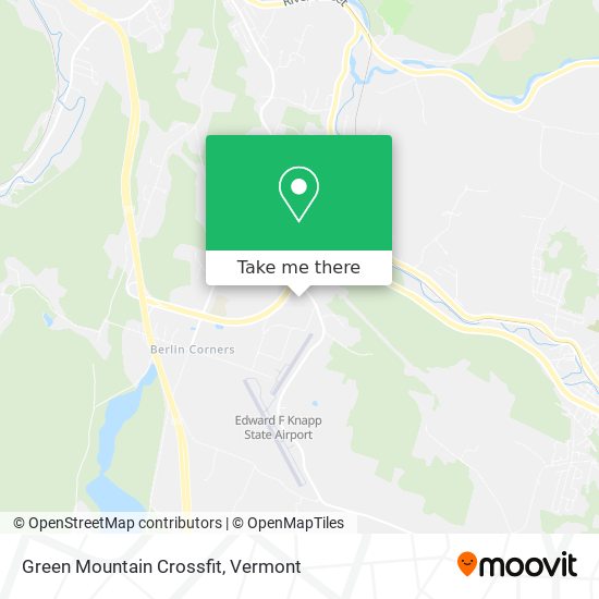 Green Mountain Crossfit map