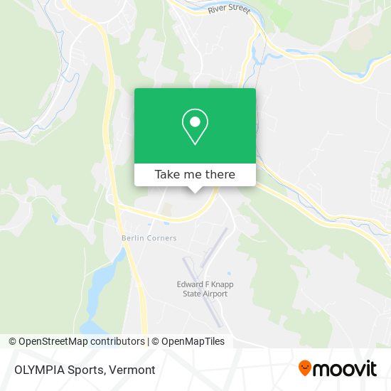 OLYMPIA Sports map