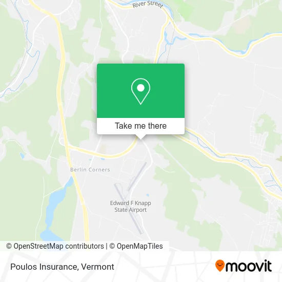 Poulos Insurance map
