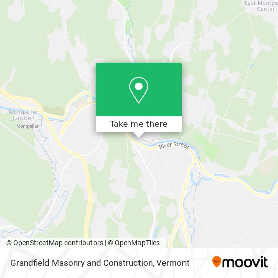 Grandfield Masonry and Construction map