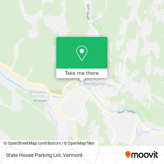 State House Parking Lot map