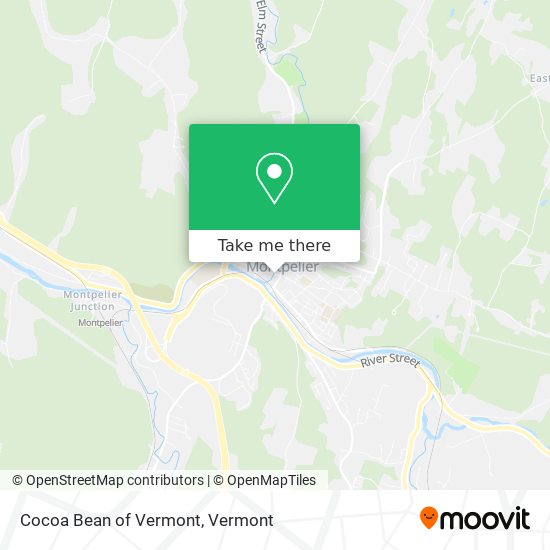 Mapa de Cocoa Bean of Vermont
