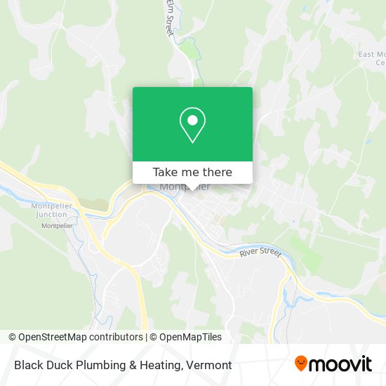 Black Duck Plumbing & Heating map