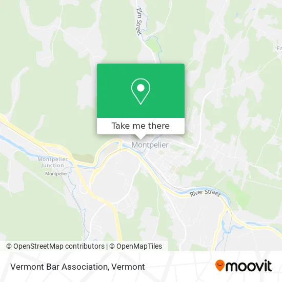 Vermont Bar Association map