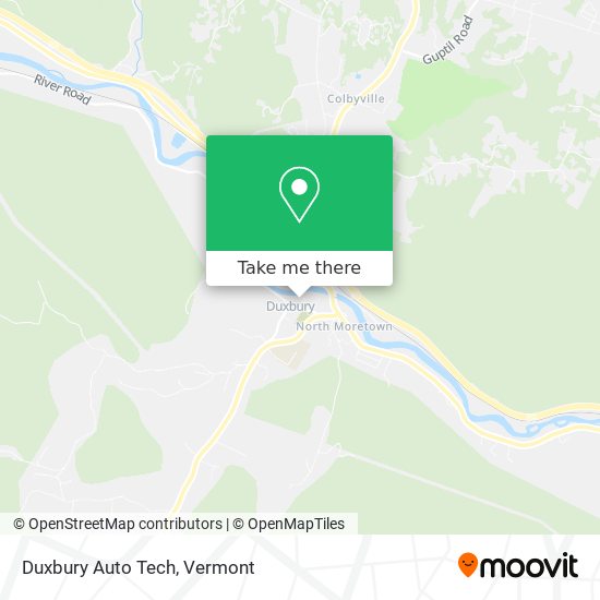 Duxbury Auto Tech map