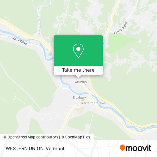 WESTERN UNION map