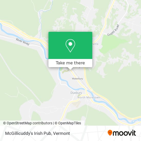 McGillicuddy's Irish Pub map