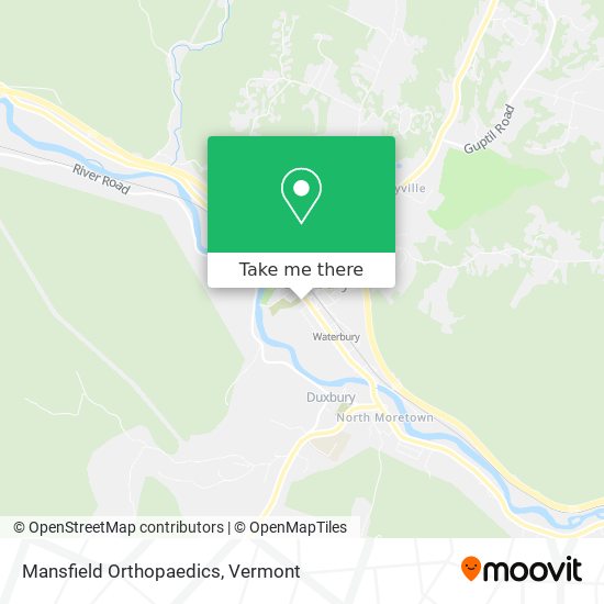 Mansfield Orthopaedics map