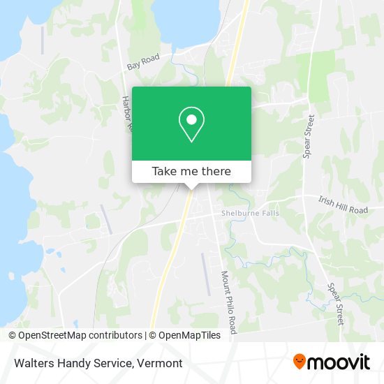 Walters Handy Service map