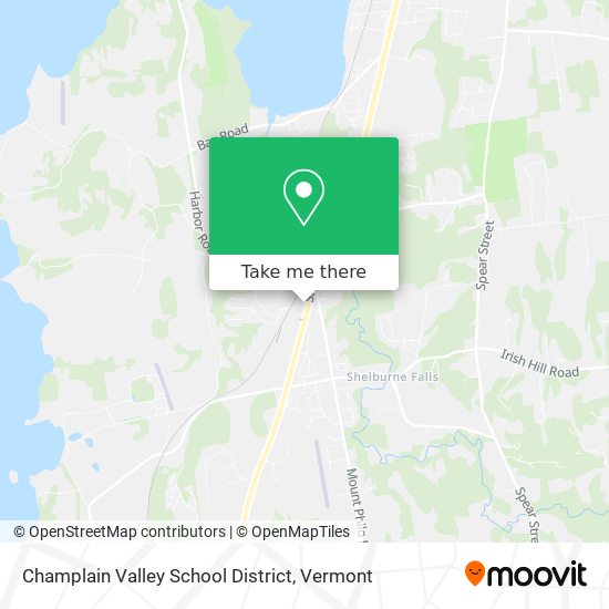 Mapa de Champlain Valley School District