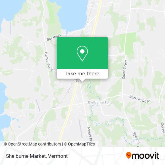 Shelburne Market map