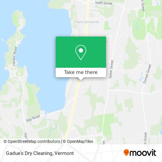 Gadue's Dry Cleaning map