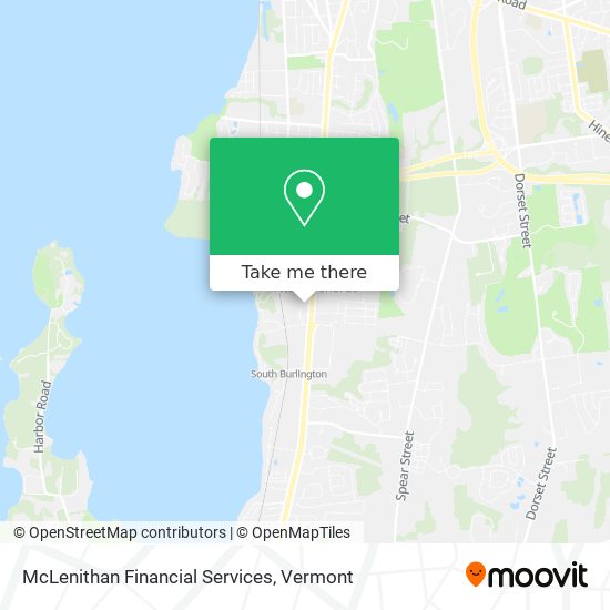 McLenithan Financial Services map